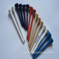 Bulk Natural Bamboo Golf Tees met aangepast logo